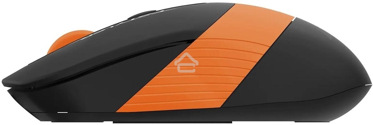 Мышь беспроводная A4Tech Fstyler FG10S черный/оранжевый, 2000 dpi, радиоканал, USB, кнопки - 4