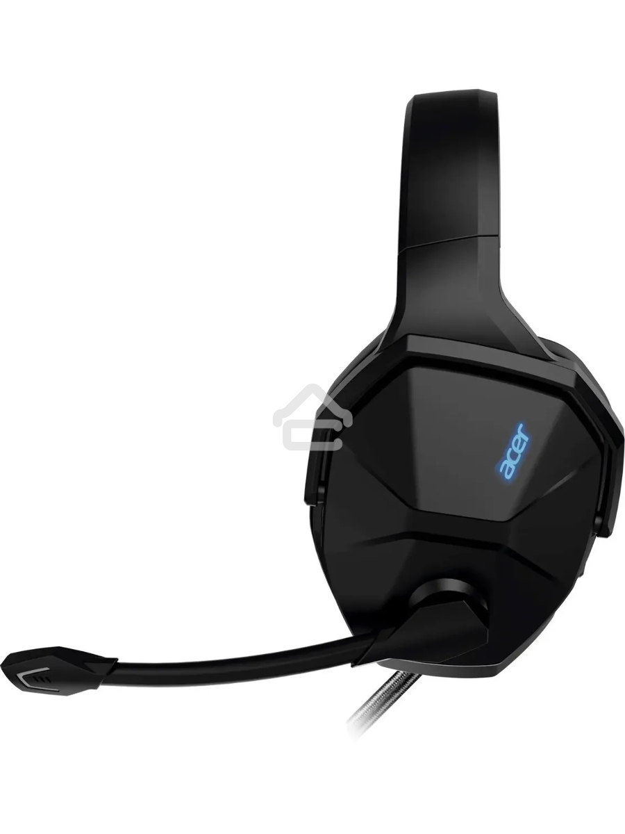 Наушники с микрофоном Acer OHW312 черный 2м мониторные USB оголовье (ZL.HDSEE.007)