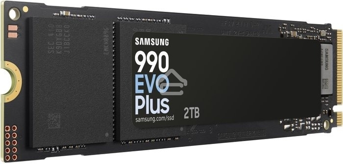 Накопитель SSD Samsung 990 EVO Plus, 2Tb, M.2 2280, PCIe 4.0 x4, NVMe, R/W 7250/6300