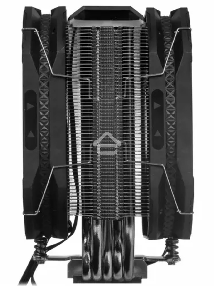 Кулер для процессора DEEPCOOL AS500 PLUS черный, 140 мм, алюминий/медь, 1200 об/мин, 29.2 дБ, 4 pin, 220 Вт, 164 мм