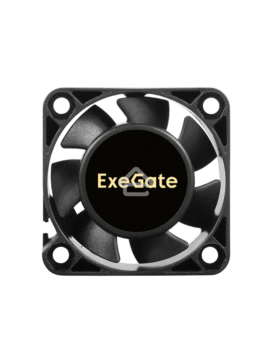 Вентилятор для корпуса ExeGate EX04010B3P-24 черный, 40 мм, 7500 об/мин, 38.5 дБ, 3 pin