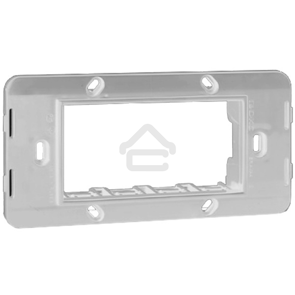 Каркас DKC BRAVA 75021W RAL 9010 на 4 модуля (для TOR и к-к TBN) белый