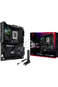 Материнская плата ASUS ROG STRIX Z890-F GAMING WIFI, LGA 1851, Intel Z890, 4xDDR5, 4xSATA, 5xM.2, 1xPCIe 5.0 x16, 1xPCIe 4.0 x4, 1xHDMI, 1xDP, 2xUSB-C, 1x 2.5Gb LAN, 4xUSB-A 3.2 Gen 1, 4xUSB-A 3.2 Gen 2, 2xUSB-A 2.0, 2xUSB-C Thunderbolt 4, 2x3.5 мм, 7.1, 