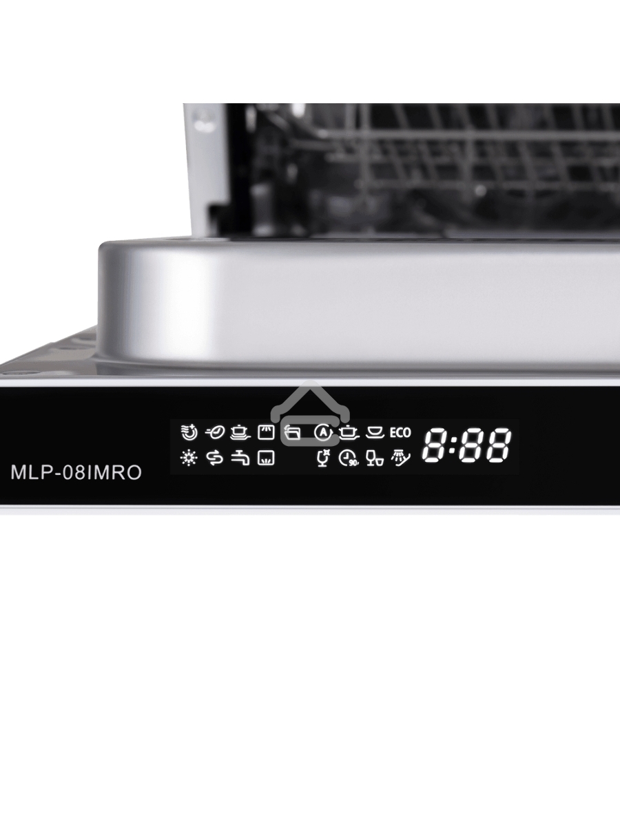 Встраиваемая посудомоечная машина Maunfeld MLP-08PRO, серебристый, 44.8 см, 10 компл., 47 дБ, класс A++