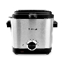 Фритюрница Blackton Bt DF1110, 900Вт, 1.5л стальной/черный