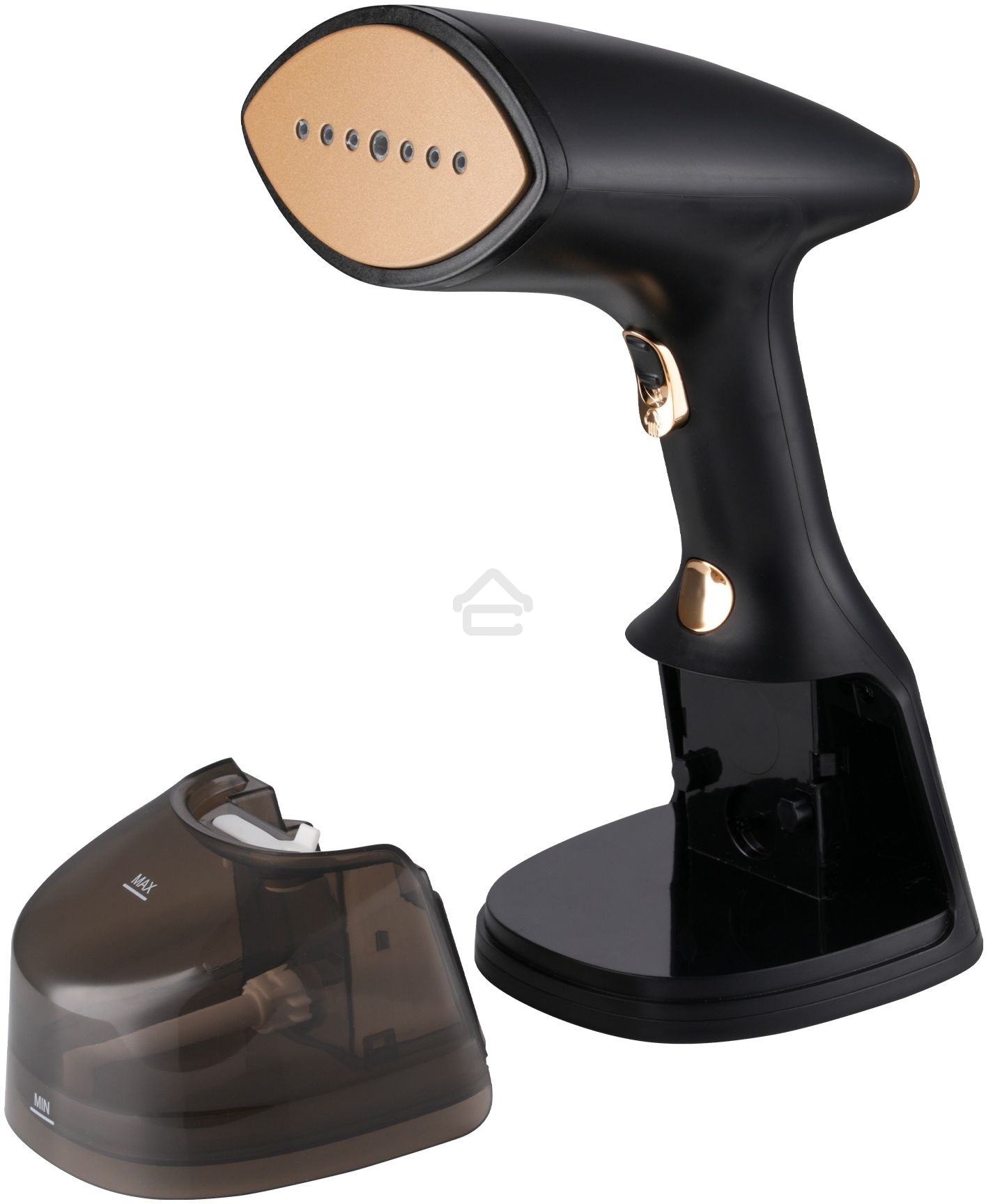 Отпариватель ручной Hyundai H-HS01820 1800 Вт черный/золотистый