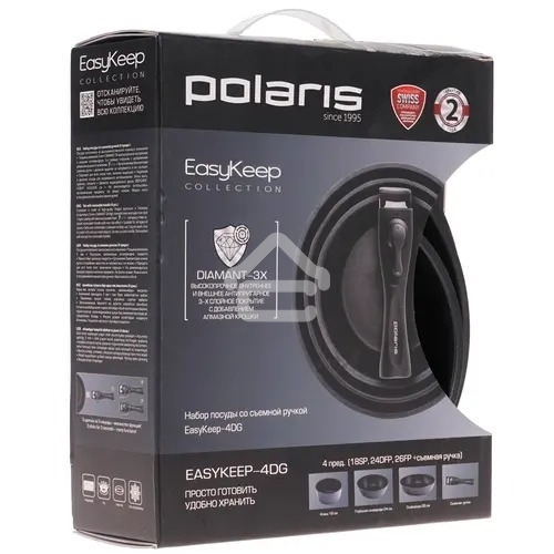Набор посуды Polaris EasyKeep 4DG, 4 предмета (018546)