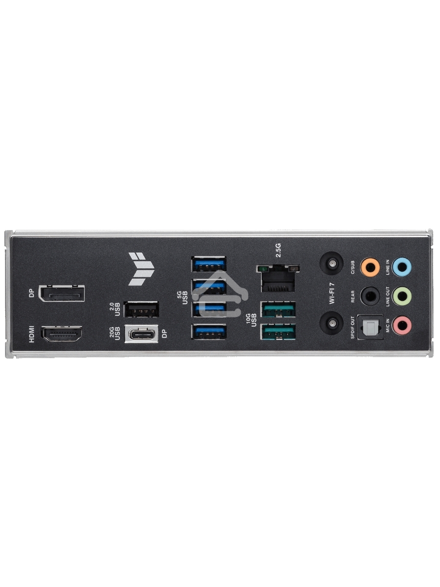 Материнская плата ASUS TUF GAMING B860M-PLUS WIFI, LGA 1851, Intel B860, 4xDDR5, 4xSATA, 3xM.2, 1xPCIe 5.0 x16, 1xPCIe x4, 1xUSB-C, 4xUSB-A 3.2 Gen 1, 2xUSB-A 3.2 Gen 2, 1xHDMI, 1xDP, 1x2.5Gb LAN, 7.1, mATX