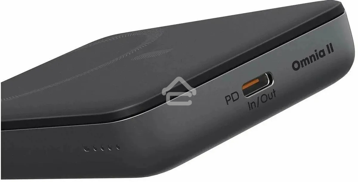 Портативный аккумулятор Aukey Magnetic2 10000 Qi2 черный