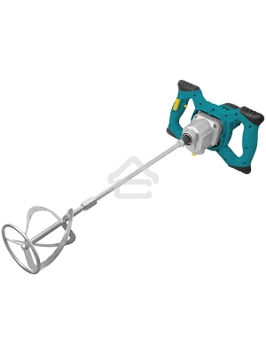 Миксер Fit 1200 Вт, 0-580 / 0-800 об/мин, 50 Нм, 100 л, двухскоростной, металл.корпус, рез.накл., коробка