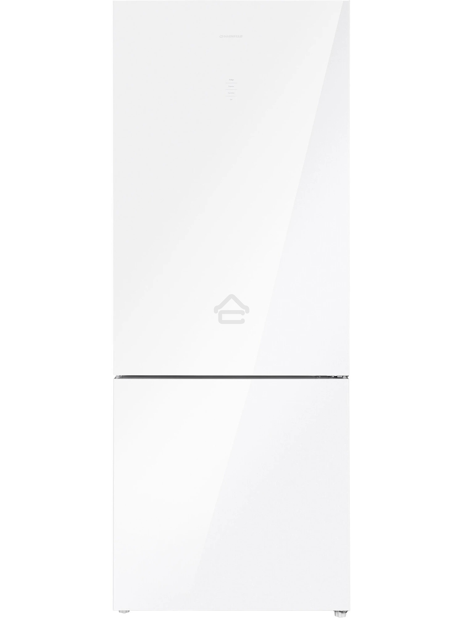 Холодильник Maunfeld MFF1857NFW белый мат. инвертер двухкамерный 336/117л морозилка снизу