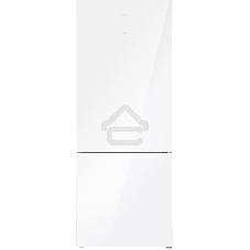 Холодильник Maunfeld MFF1857NFW белый мат. инвертер двухкамерный 336/117л морозилка снизу