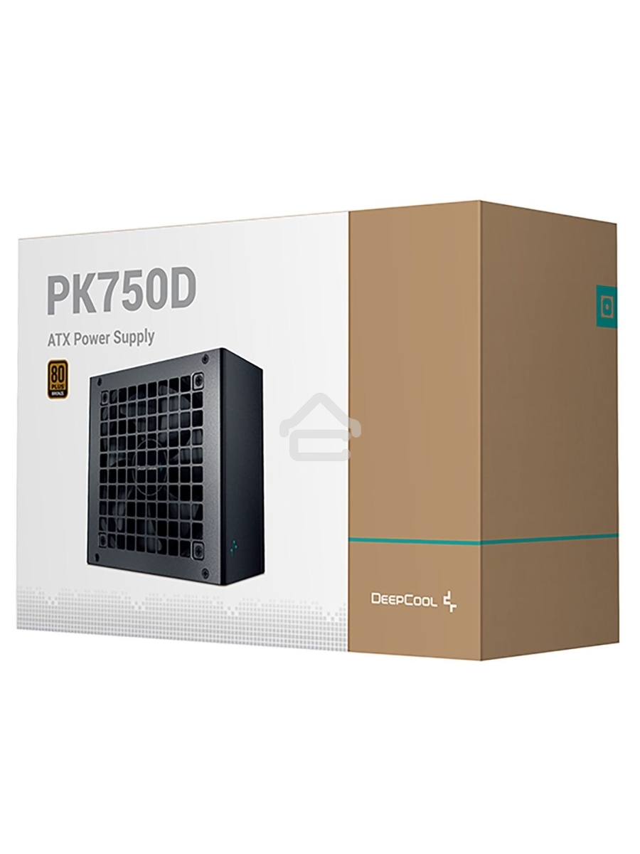 Блок питания Deepcool / GamerStorm PK750D, 750Вт, 80 PLUS Bronze, 120мм, черный