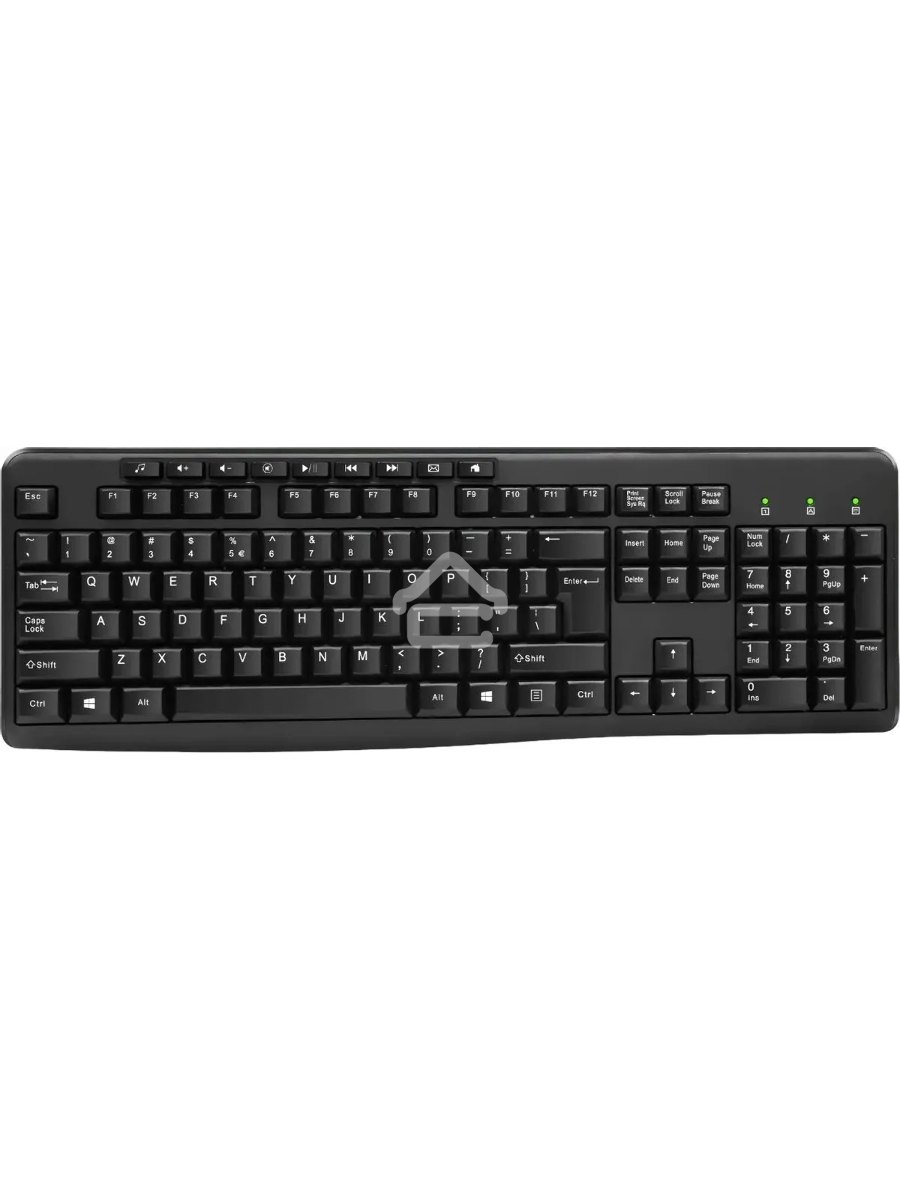Клавиатура Oklick 305M (1659987) проводная, USB, черный