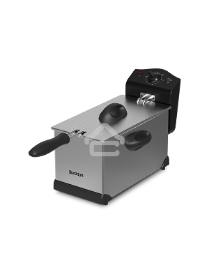 Фритюрница Blackton Bt DF1111 2000Вт, 3л стальной/черный