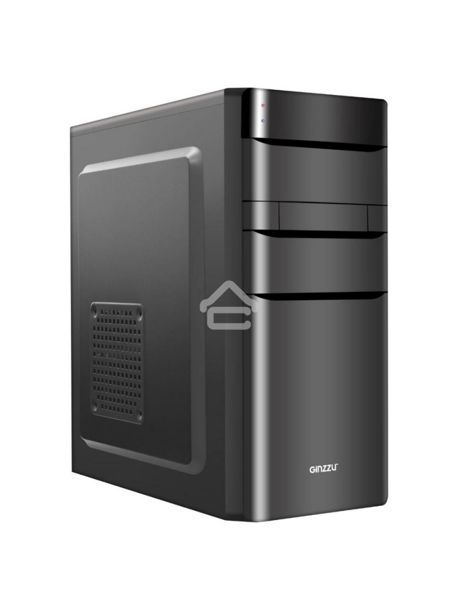 Компьютерный корпус Ginzzu A200 1*USB 3.0,1*USB 2.0,AU w/o PSU