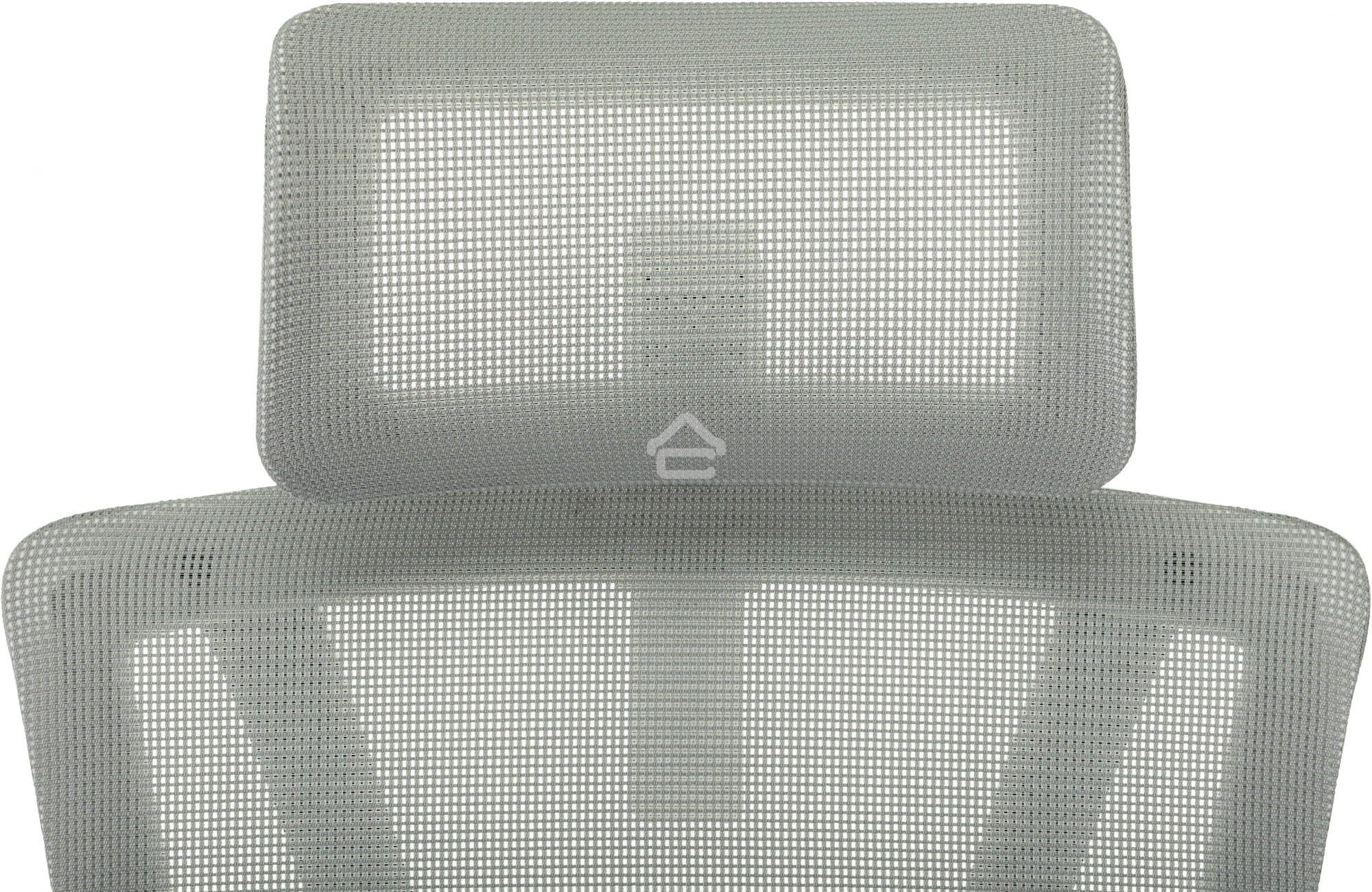 Кресло руководителя Бюрократ MC-G715N-H серый, сетка/ткань, с подголов. крестов. алюминий, пластик серый