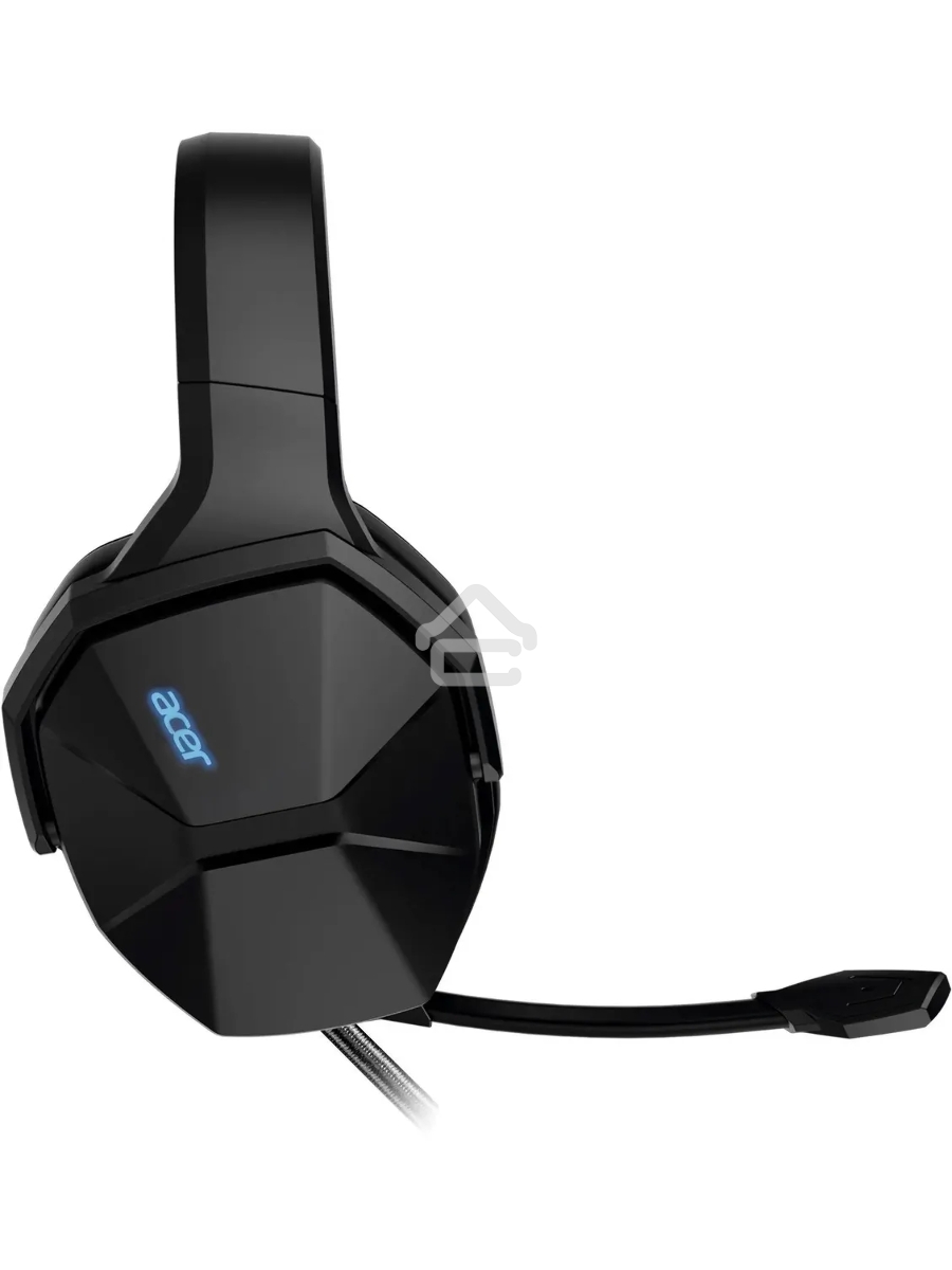 Наушники с микрофоном Acer OHW312 черный 2м мониторные USB оголовье (ZL.HDSEE.007)