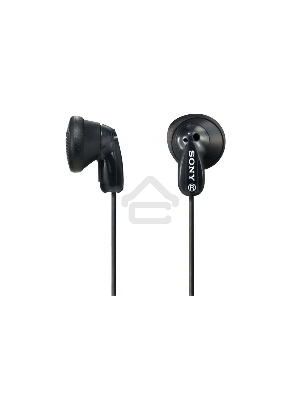 Наушники вкладыши Sony MDR-E9LP 1.2м черный проводные в ушной раковине
