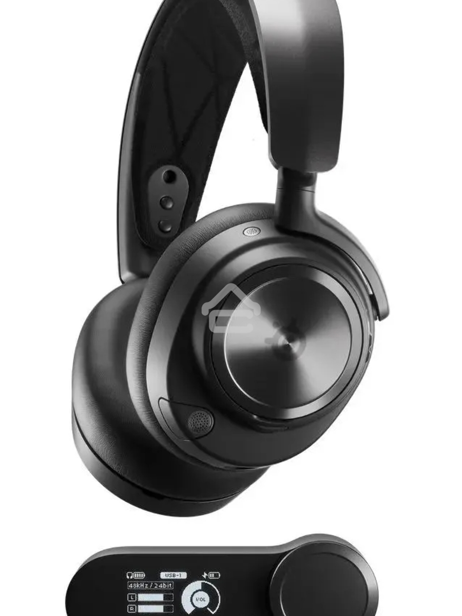 Наушники с микрофоном Steelseries Arctic Nova Pro черный мониторные BT оголовье