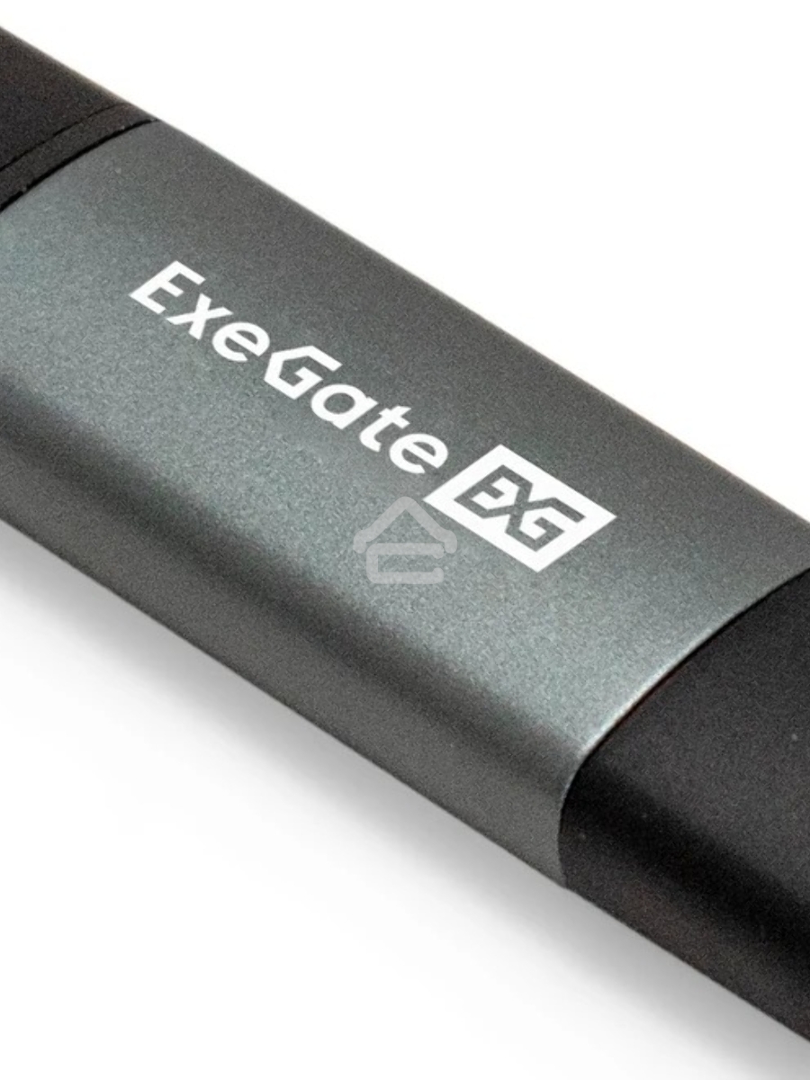 Устройство чтения/записи карт памяти ExeGate CR-201CA (кабель-адаптер USB Type-A/Type-C --> Card Reader, поддержка стандартов: SD/SDHC/MMCII/RS MMC, Micro SD/ Micro SDHC/Micro SDXC, Plug&Play, серый)