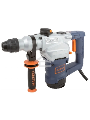 Перфоратор демонтажный MAX-PRO MPRH1100/28 1100 Вт, 900об/мин, 5Дж, 3 режима, Д/Б/М-36/28/13, SDS-PLUS, 4,8 кг, антивибрационная ручка, резиновые вставки, дополни