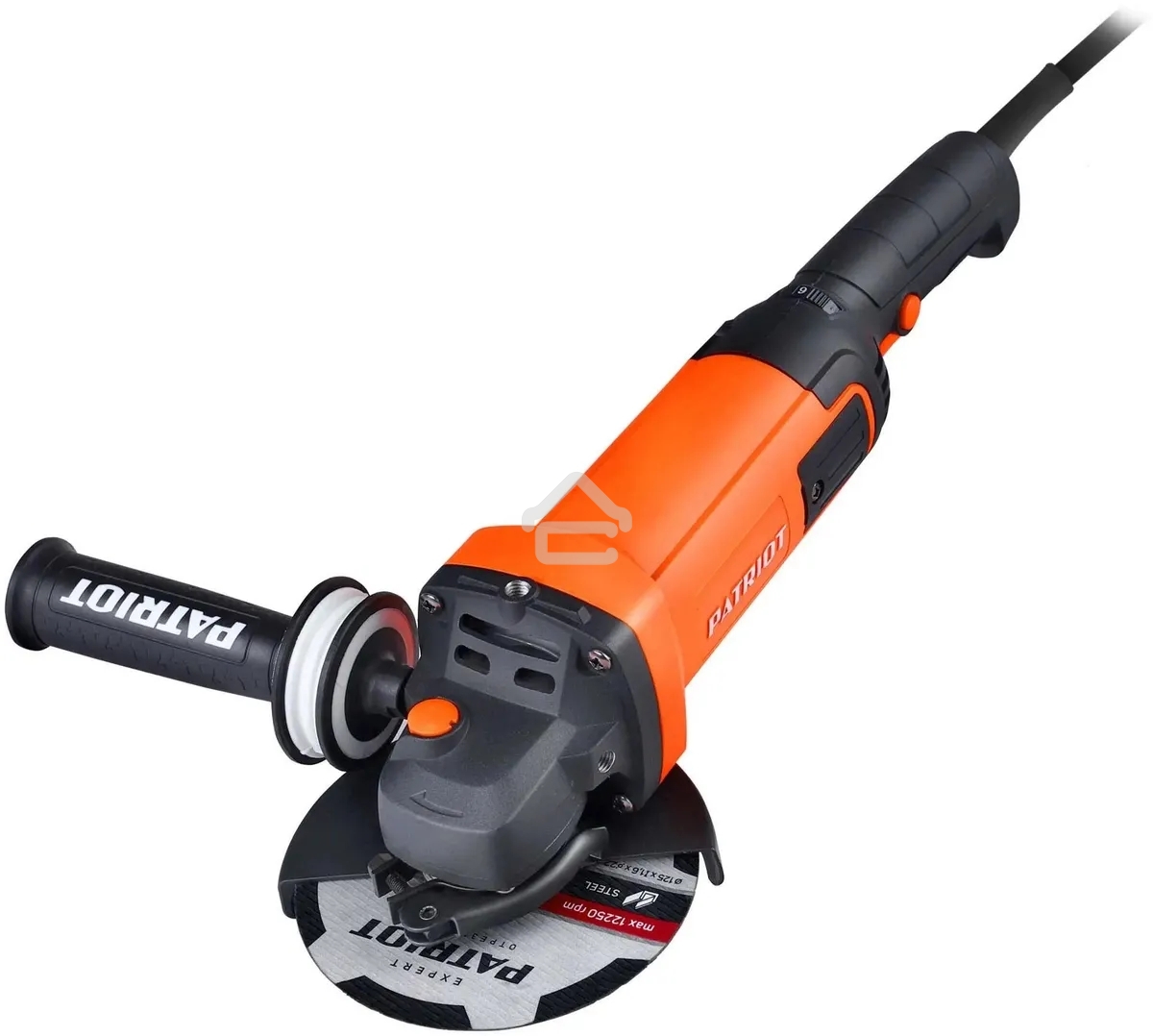 Угловая шлифовальная машина (УШМ) AG 128E диск 125мм двуручная пылезащищенная PATRIOT 110301129