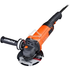 Угловая шлифовальная машина (УШМ) AG 128E диск 125мм двуручная пылезащищенная PATRIOT 110301129