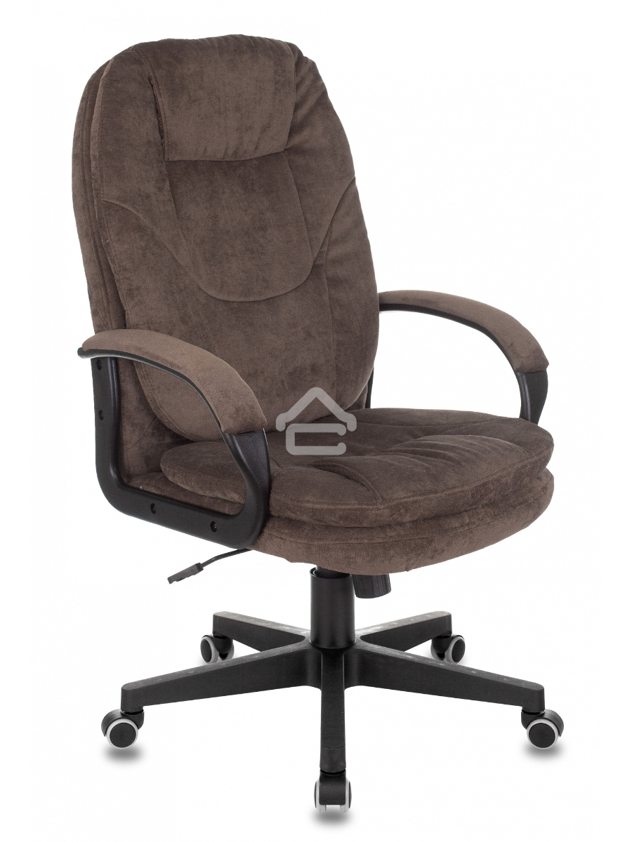 Кресло руководителя Бюрократ CH-868N Fabric Light-10 коричневый, крестовина пластик