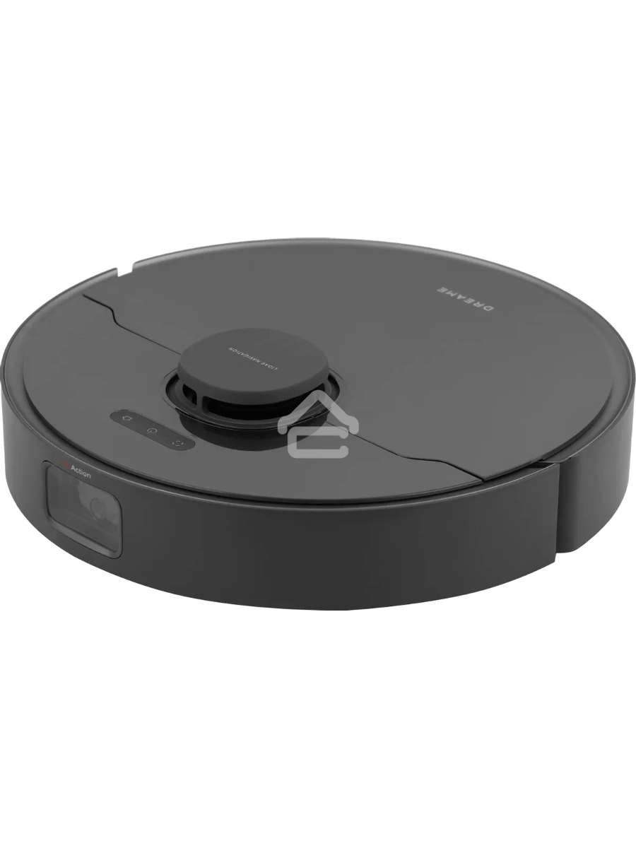 Робот-пылесос Dreame RLS6AD D10S Plus черный, 46 Вт, 5200 мАч Li-Ion, уборка сухая/влажная, пылесборник контейнер 0.4 л