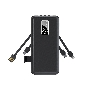 Портативное зарядное устройство Power Bank (аккумуляторная батарея) 20000 mAh, черное Rexant