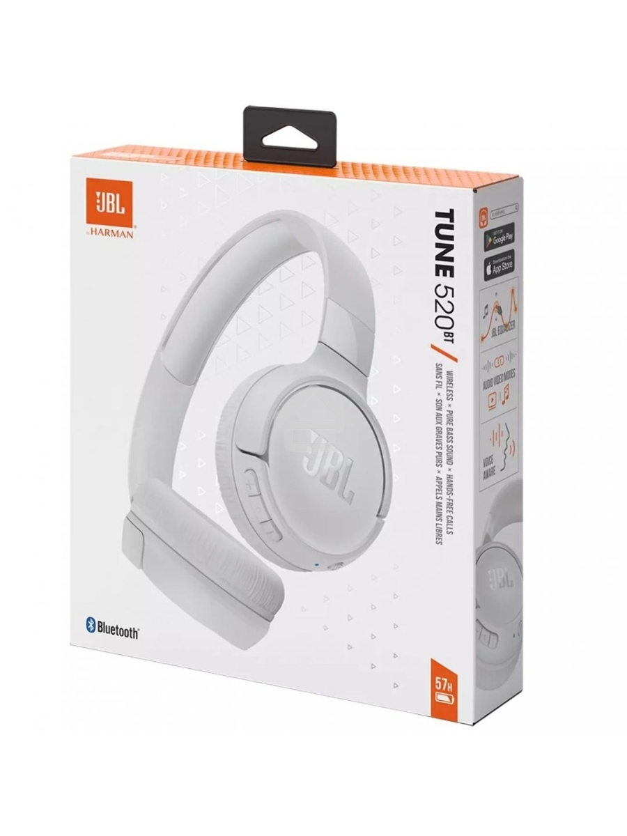 Наушники JBL Tune 520BT белый