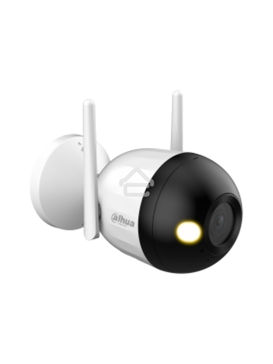 Уличная цилиндрическая IP-видеокамера с LED-подсветкой до 30м и Wi-Fi DAHUA 2Мп; 1/3” CMOS; объектив 2.8мм; чувствительность 0.005лк@F1.6; сжатие: H.265+, H.265, H.264+, H.264, MJPEG; 2 потока до 2М