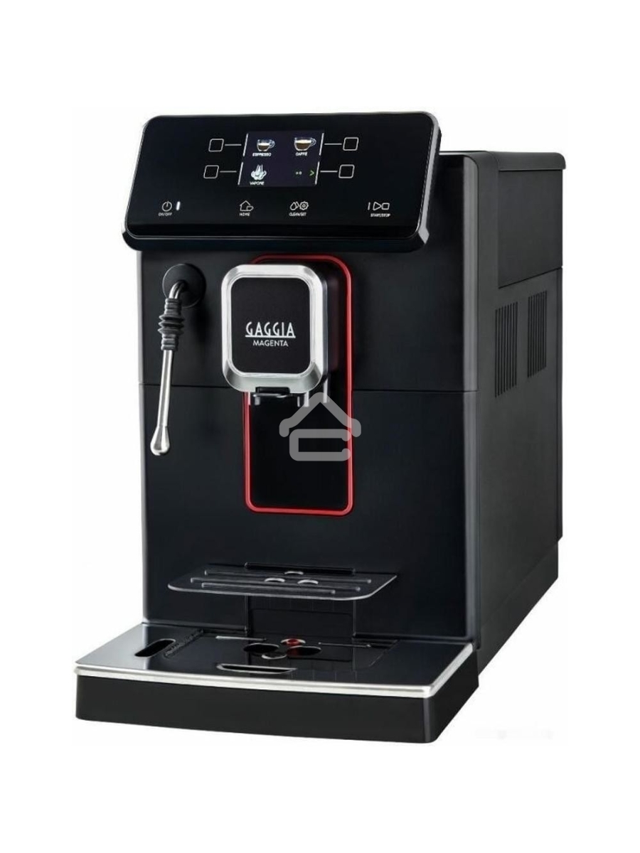 Кофемашина автоматическая Gaggia MAGENTA PLUS BK 8700/01 черный, исп. кофе - молотый/зерновой, 1.8 л, 1500 Вт, 15 Бар.