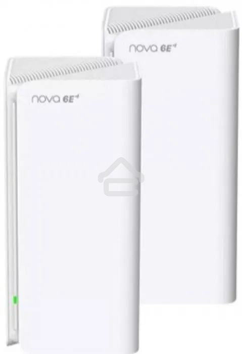 Трехдиапазонная гигабитная Wi-Fi Mesh система Tenda MX21 Pro (2-pack) AXE5700, 2,4/5/6 ГГц, до 5665 Мбит/с, 3x1 Гбит/с