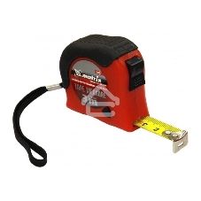 Рулетка Matrix Double fixation, 3 м х 16 мм, обрезиненный корпус, двойная плавная фиксация