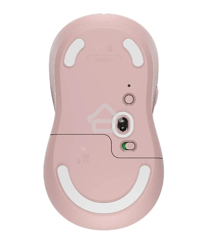 Мышь беспроводная Logitech Signature M650 розовый, 4000 dpi, радиоканал, Bluetooth, USB, кнопки - 5