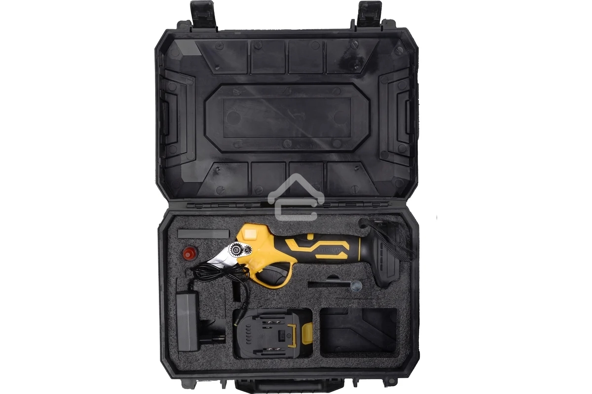 Аккумуляторный секатор Huter CP-20Li EA+ (в комплекте с 1 АКБ и ЗУ)