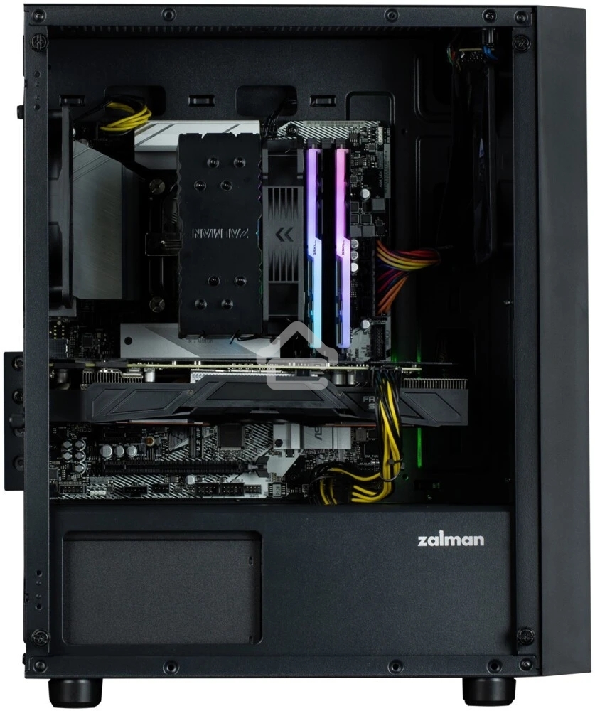 Компьютерный корпус MiniTower Zalman T3 PLUS черный (Zalman T3 PLUS) (без блока питания)