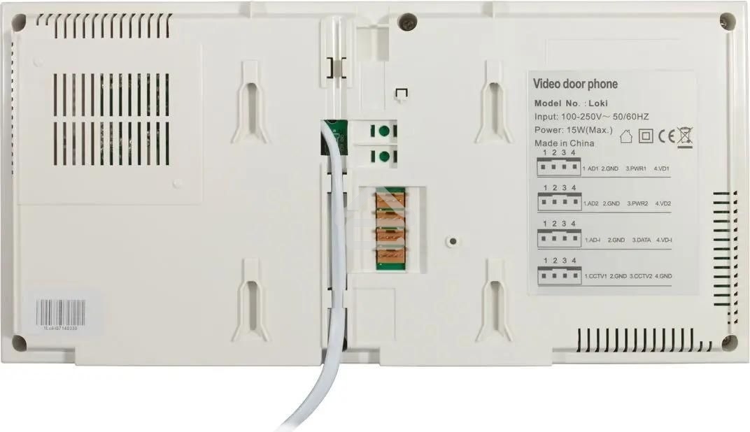 Видеодомофон Tantos Loki белый