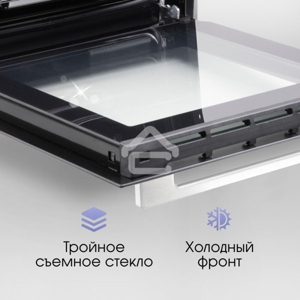 Духовой шкаф электрический встраиваемый Zigmund & Shtain E 145 W белый