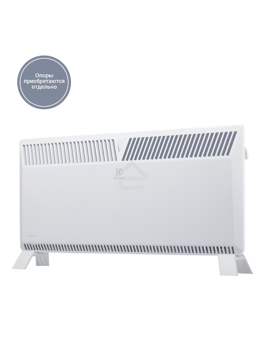 Конвектор электрический Electrolux ECH/A2-2500 M, белый, 2500 Вт, 30 м2, термостат