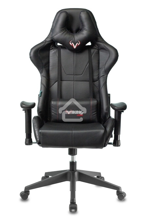 Кресло игровое Бюрократ VIKING 5 AERO BLACK EDITION черный искусственная кожа