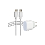 Сетевое зарядное устройство Rexant USB-C, 20Вт в комплекте с кабелем USB-C – USB-C