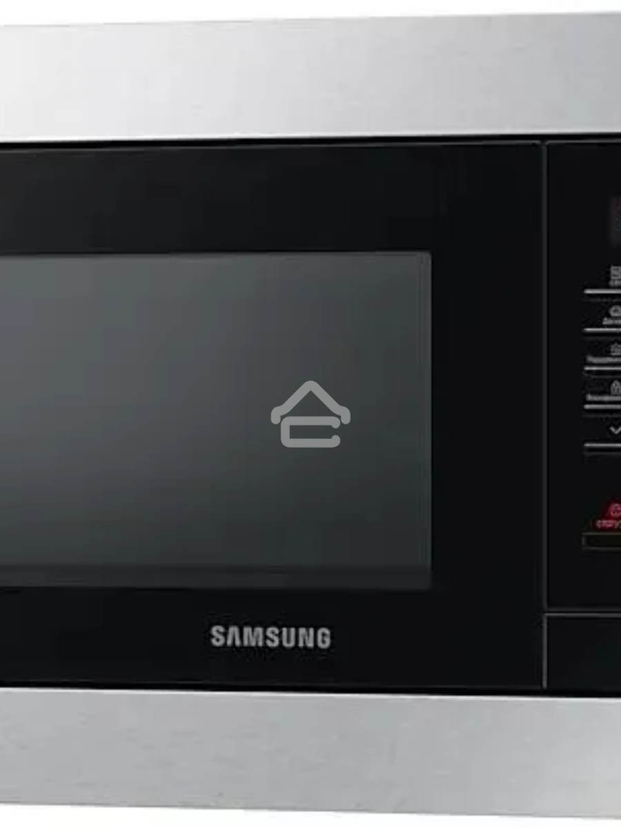 Микроволновая печь встраиваемая Samsung MS23A7013AT/BW серебристый/чёрный, 23 л, 1150 Вт, переключатели - кнопки