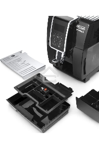 Кофемашина автоматическая DeLonghi ECAM 350.55.B черный, исп. кофе - зерновой/молотый, 1.8 л, 1450 Вт, 15 Бар.