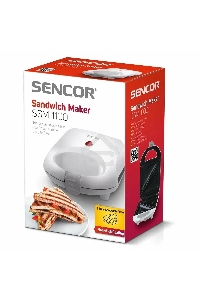 Сэндвичница Sencor SSM 1100 белый