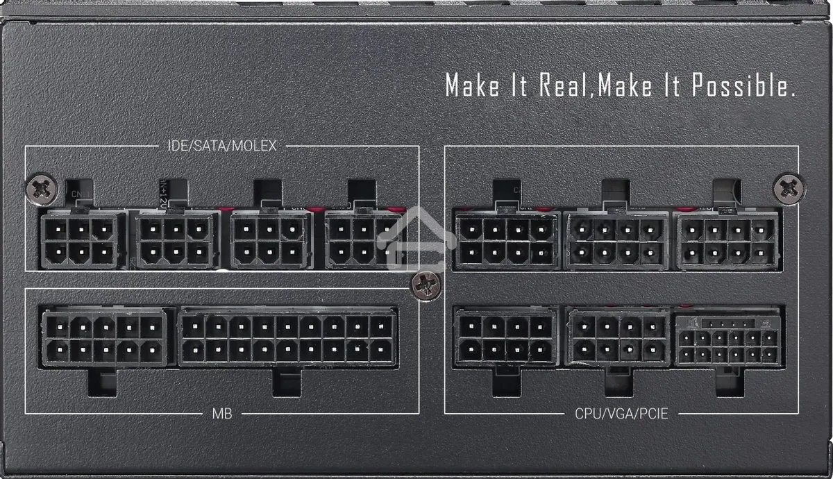 Блок питания Aerocool/Formula ATX 1000W VL-1000G5 MOD Gen5 RTL, 1000Вт, 80 PLUS Gold, 140мм, модульный, черный и серый