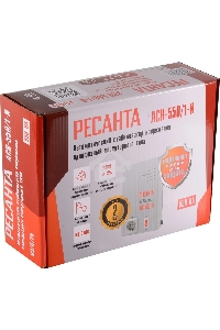 Стабилизатор напряжения Ресанта АСН-550/1-И 0.5кВА однофазный белый (63/6/75)