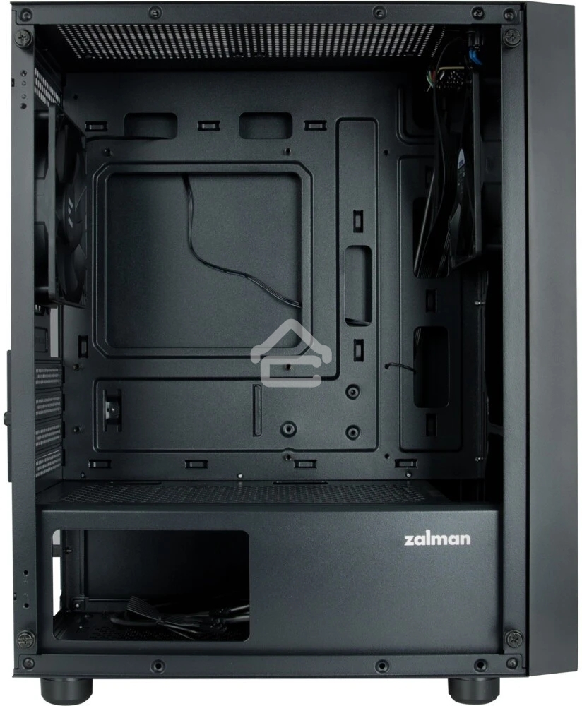 Компьютерный корпус MiniTower Zalman T3 PLUS черный (Zalman T3 PLUS) (без блока питания)